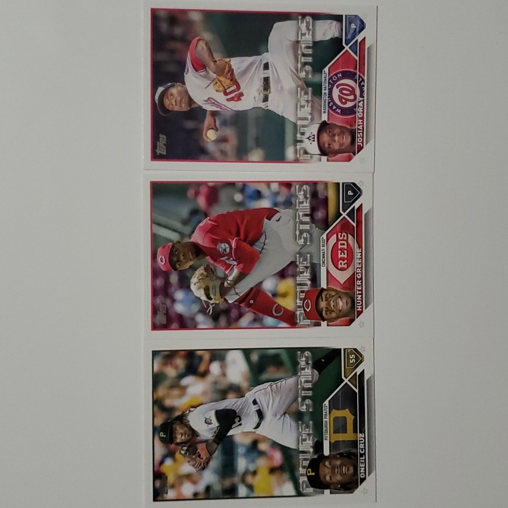3 - 2023 Topps Series 1 Future Stars Cards